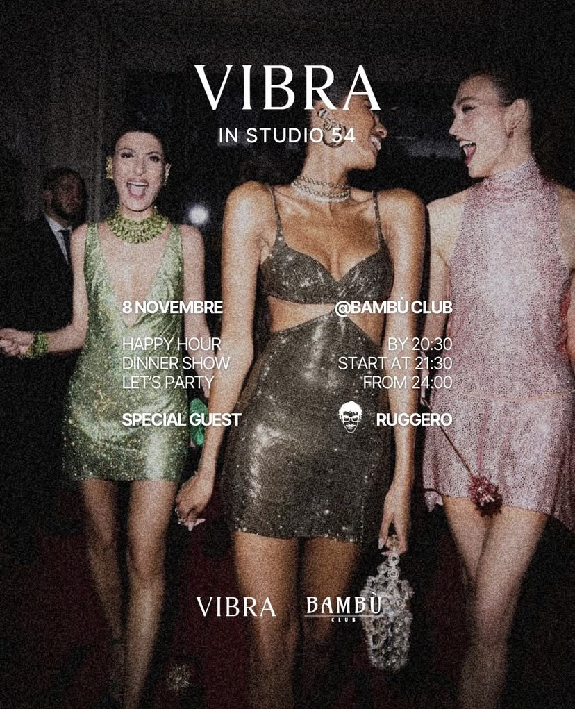 Vibra in studio 54 - A rea The Forest 