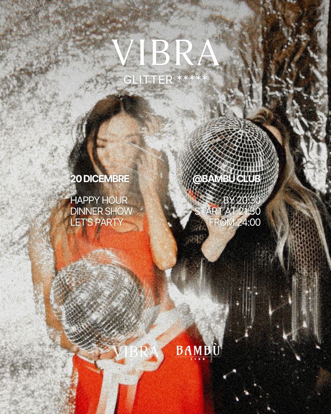 Vibra Glitter - Sabato 20 Dicembre 