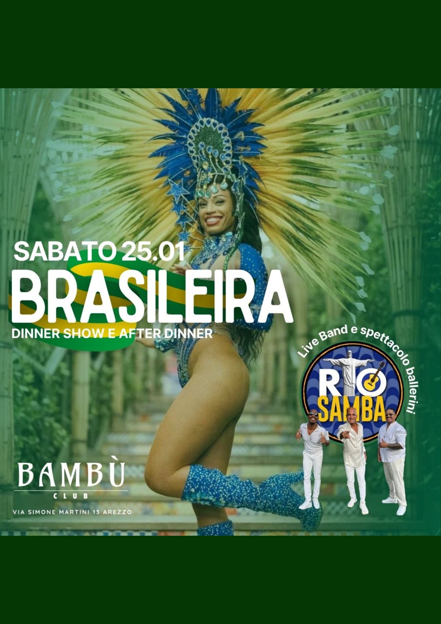 BRASILEIRA - SABATO 25 GENNAIO