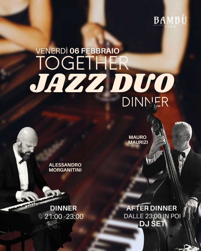 JAZZ DUO DINNER - 06 FEBBRAIO 