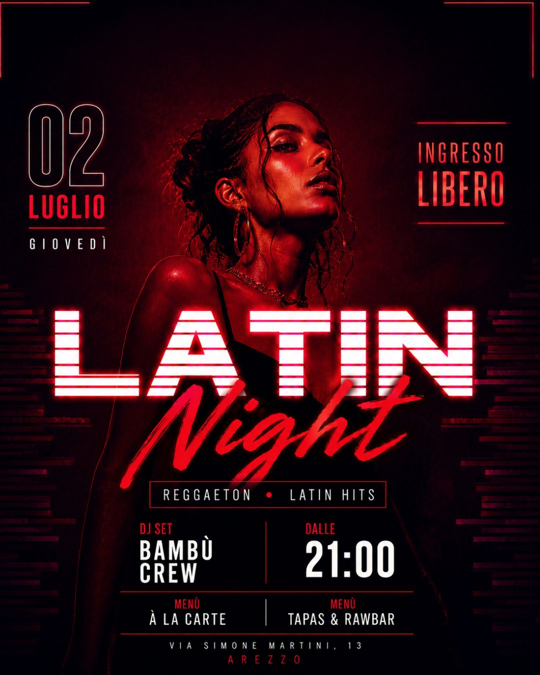 LATIN NIGHT - 02 LUGLIO 