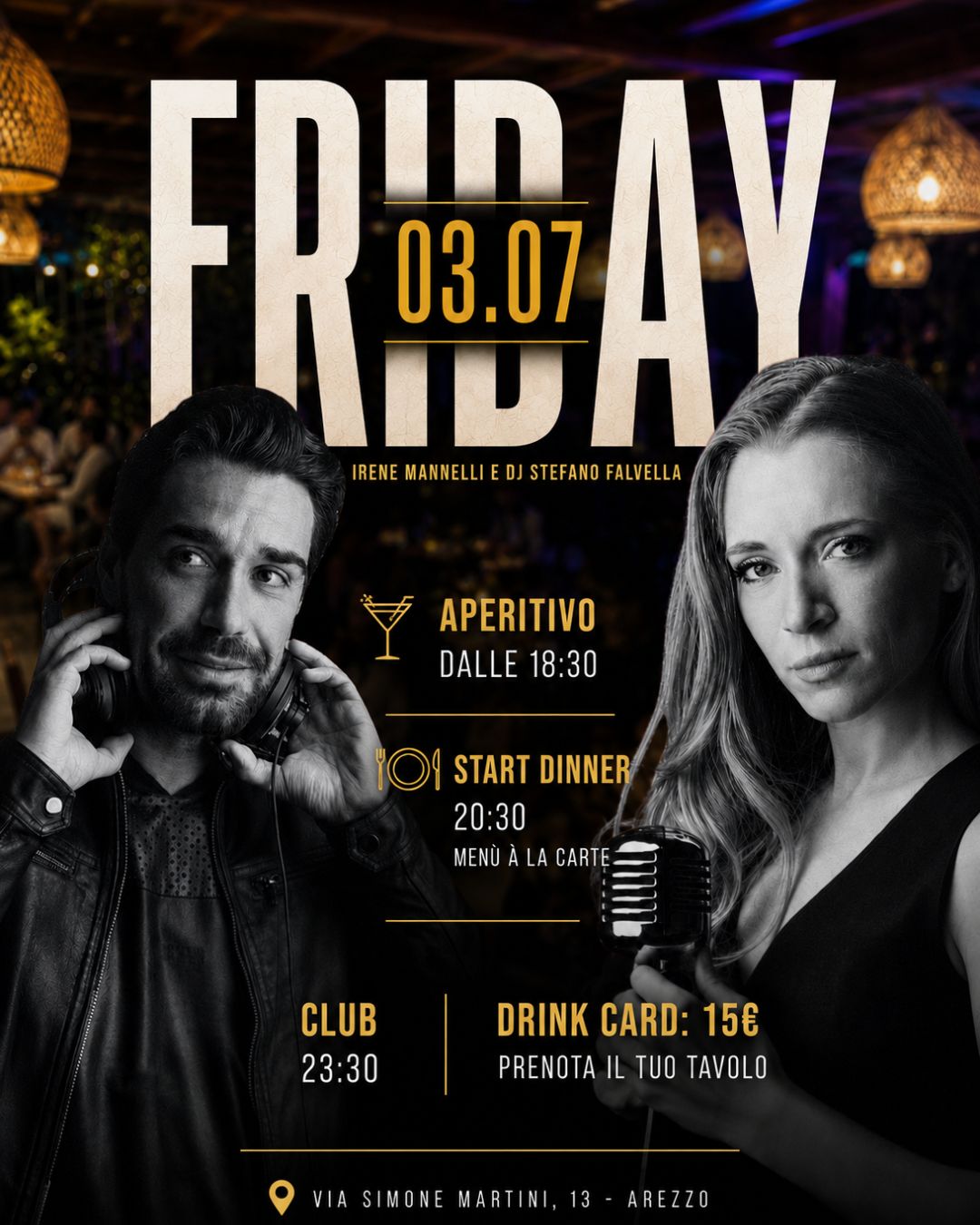 FRIDAY - 03 LUGLIO 