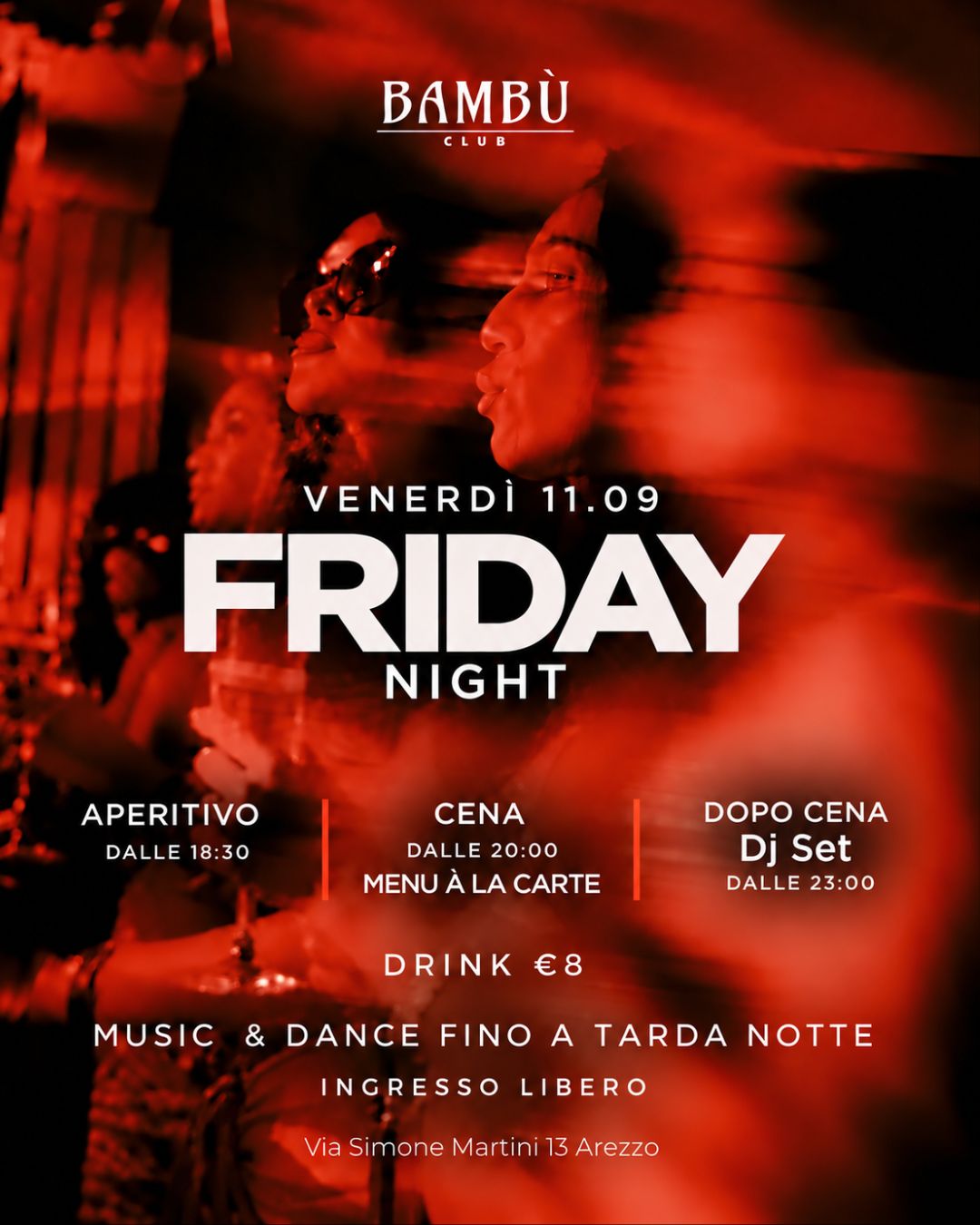Friday Night - Venerdi 11.09
