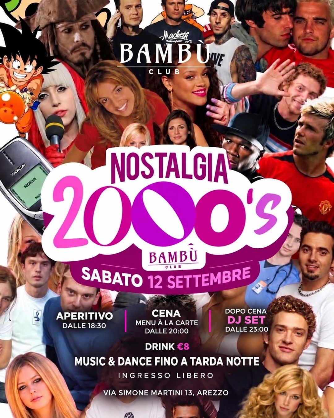 Nostalgia 2000- Sabato 12 Settembre 