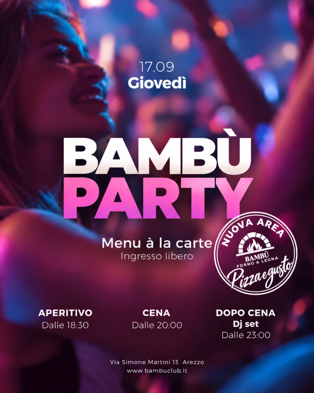 Bambù Party - Giovedì 17.09