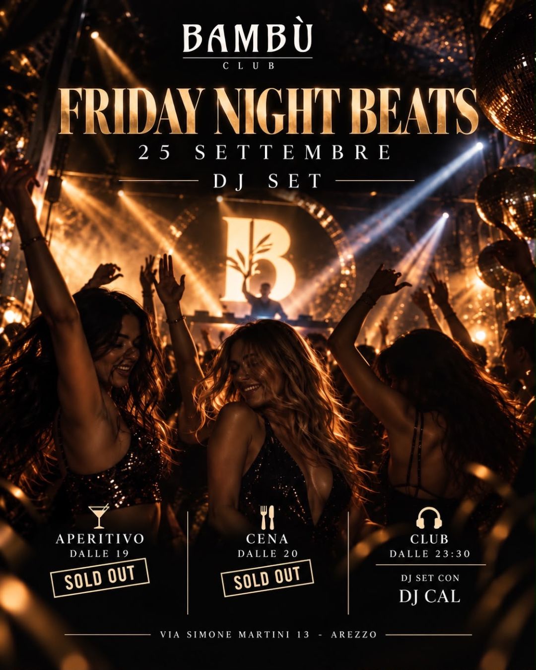 Friday Night Beats - Venerdi 25 Settembre 