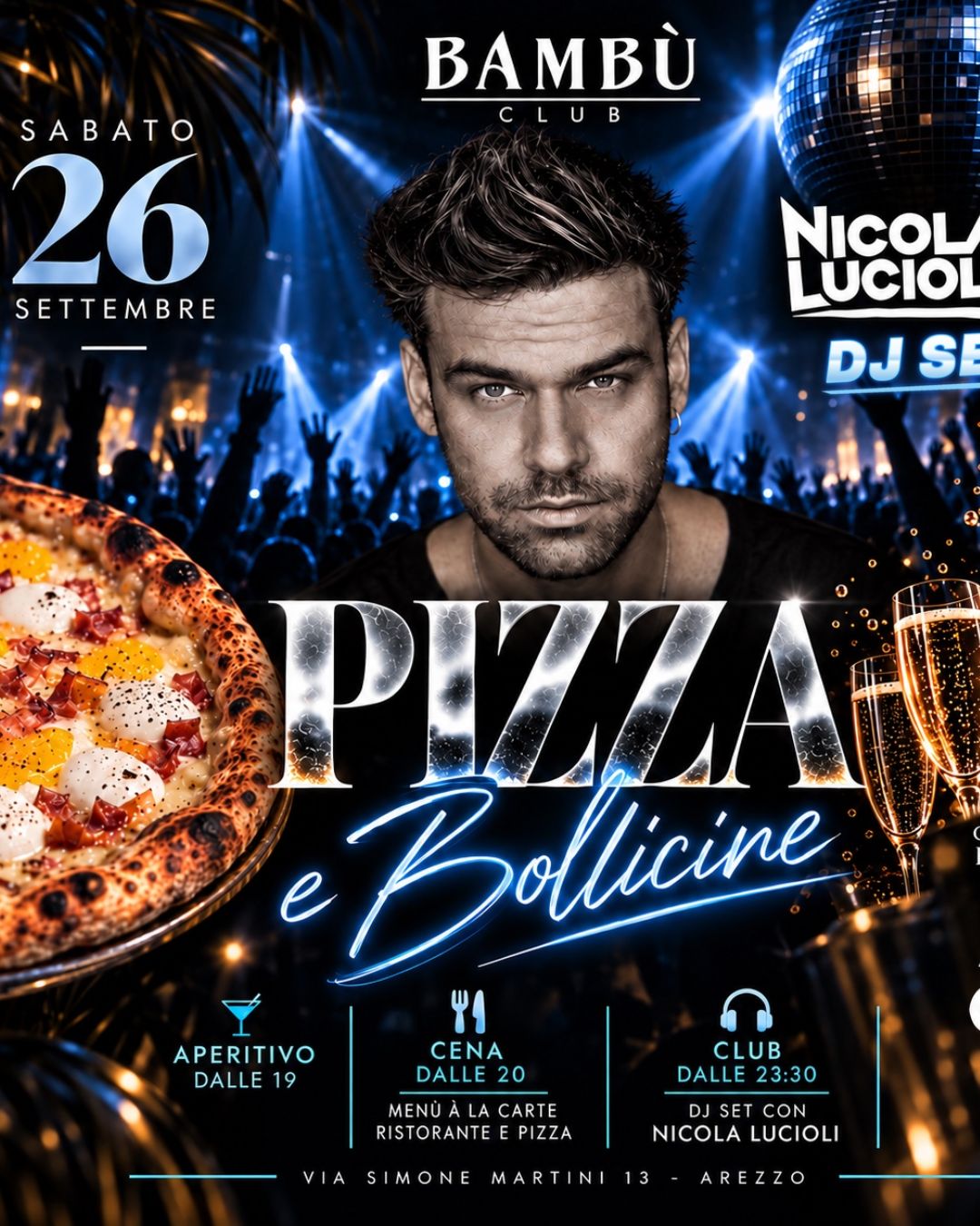 Pizza e Bollicine - Sabato 26 Settembre 
