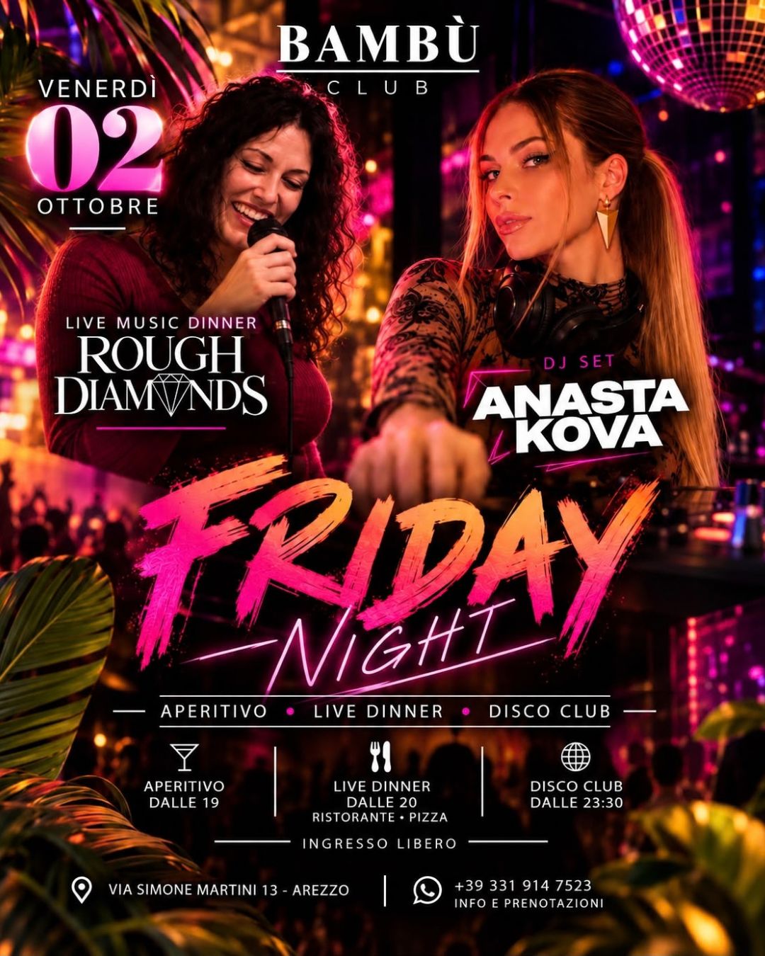 Friday Night - Venerdì 02 Ottobre 